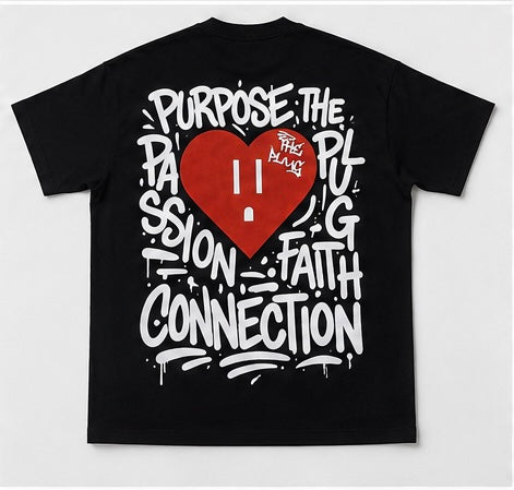 The Plug SATX “Purpose Faith Connection” Tee