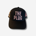 The Plug Trucker - Navy Blue/Pink (Breast Cancer Awareness )