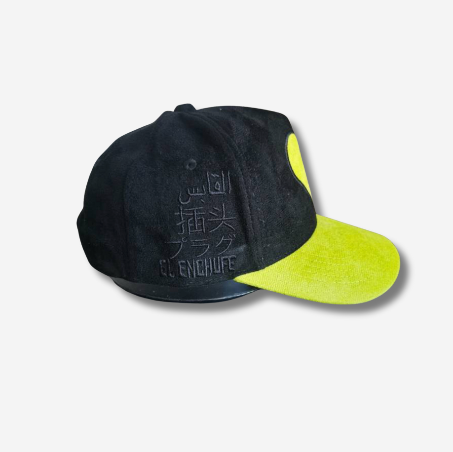The Heart Outlet - Neon Green Heart/ Neon Green Suede Brim