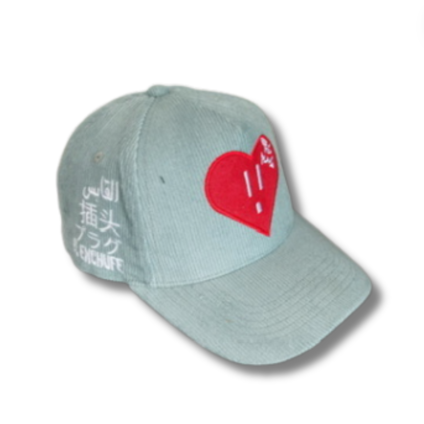The Heart Outlet - Light Blue Corduroy
